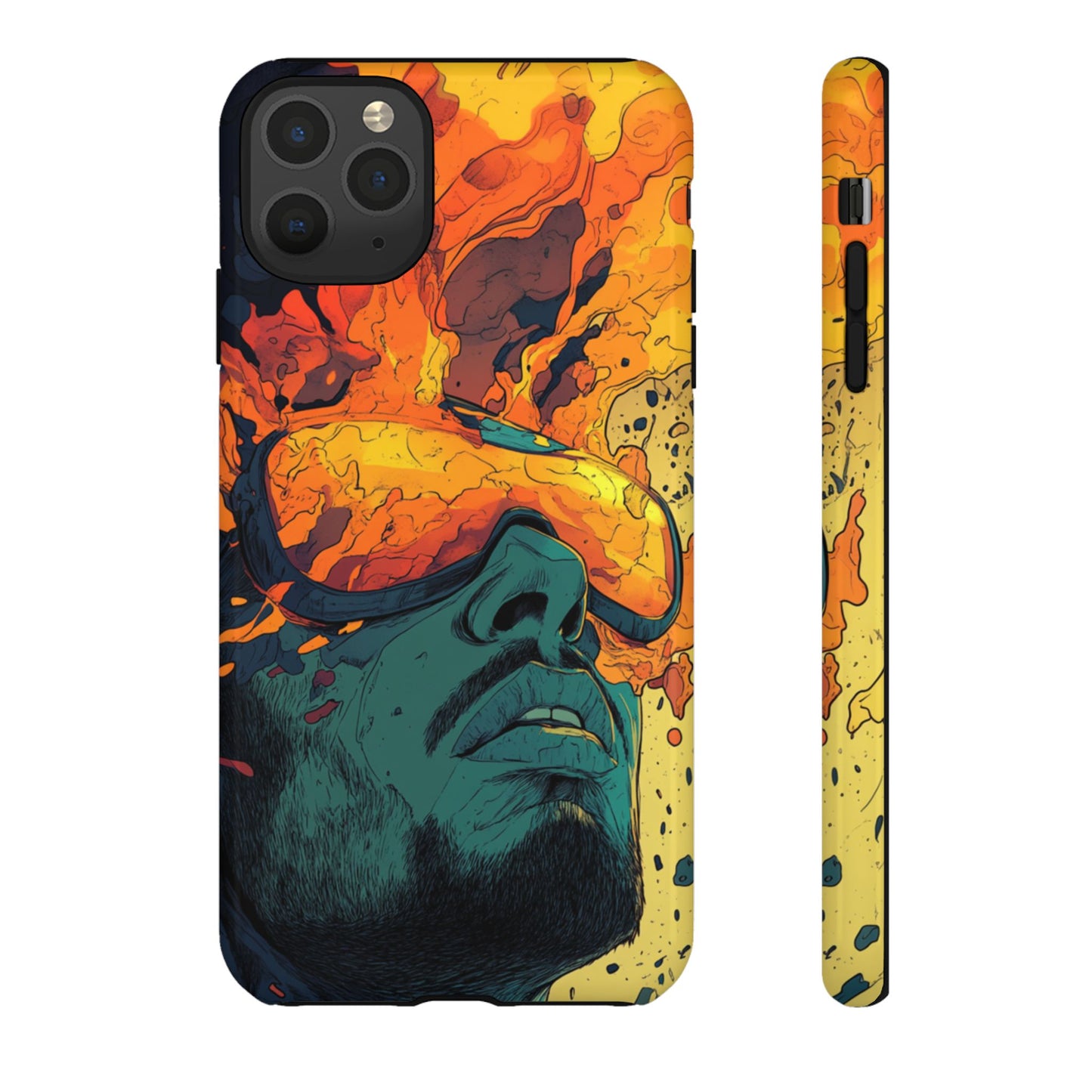 Flame Vision Phone Case - iPhone, Google Pixel, Samsung Galaxy