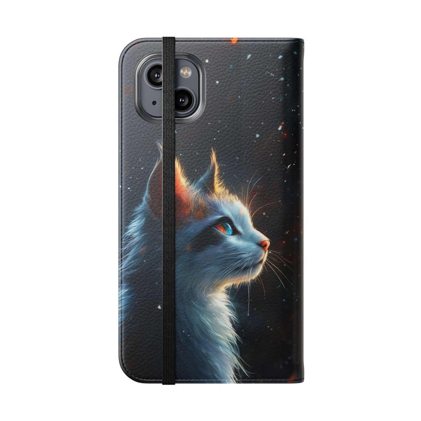 Starlight Cat - Wallet Flip Case