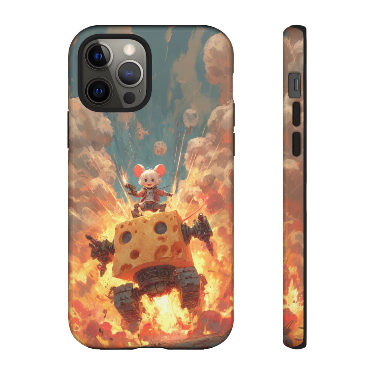 Battle Tank Mouse - Tough iPhone Case