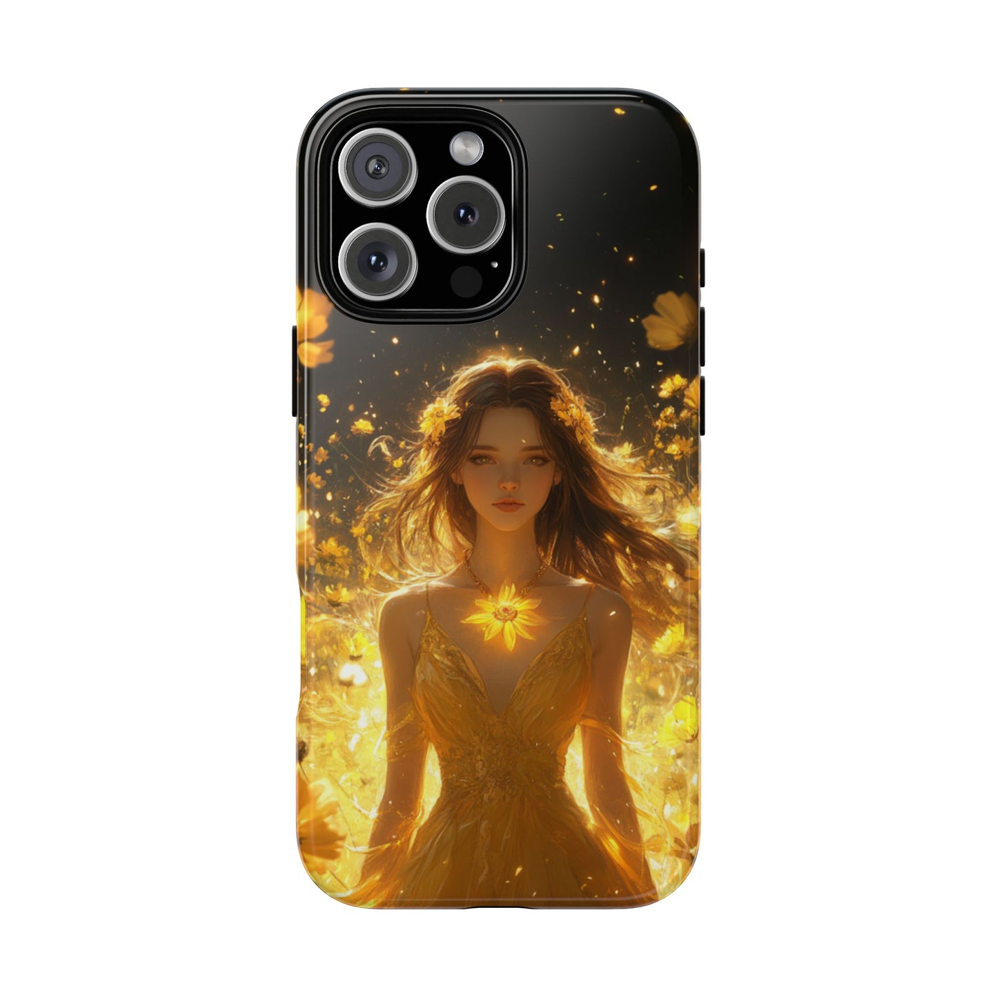 Sun Blossom Goddess – Tough iPhone Case