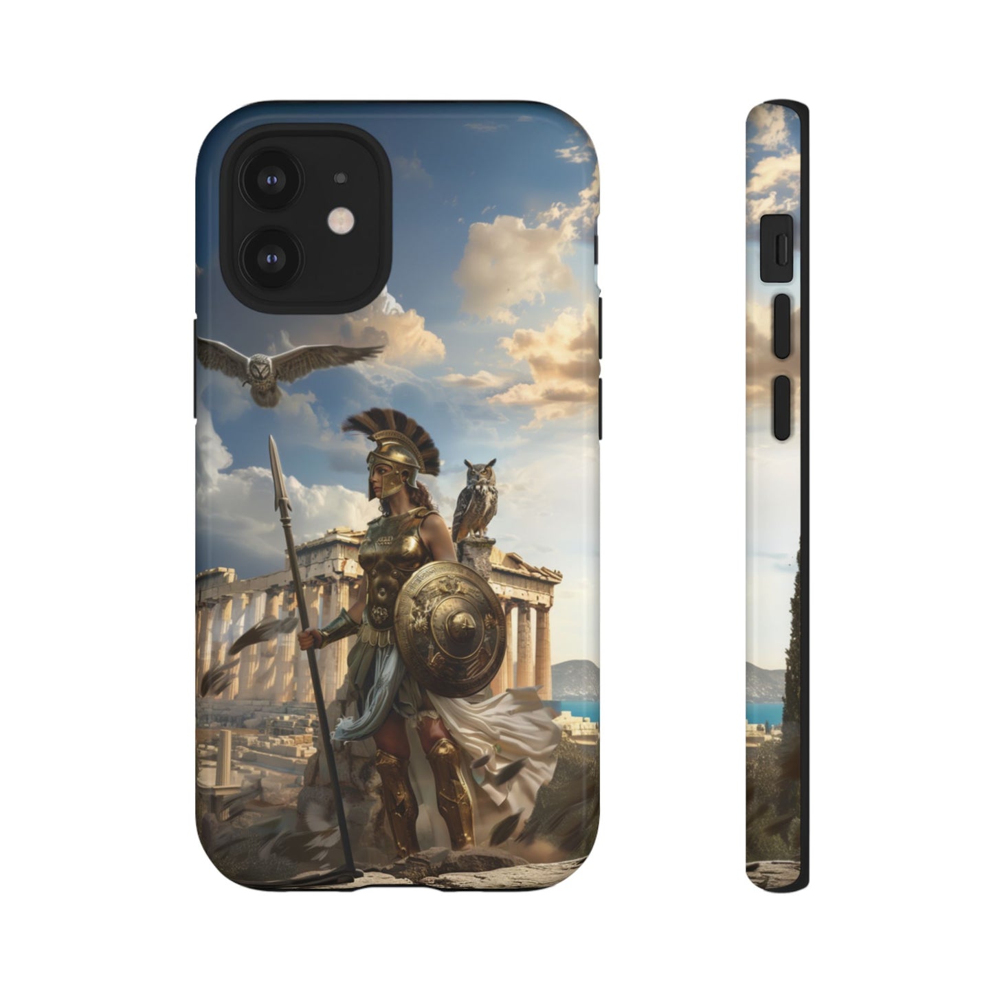 Athena Parthenon Valor - Tough iPhone Case