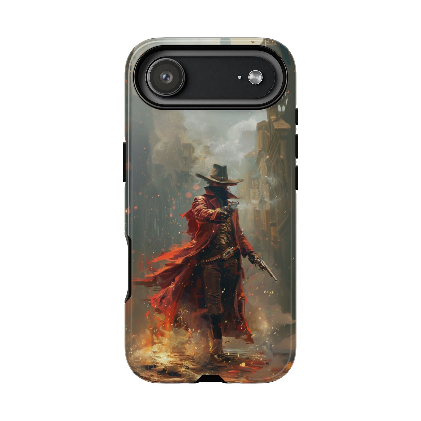Crimson Gunslinger - Tough iPhone Case