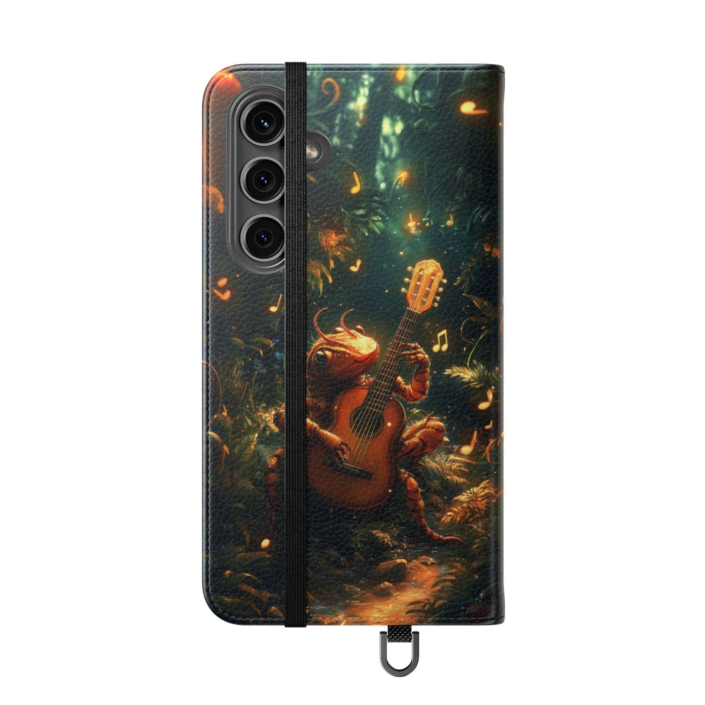 Serenade Forest Guitarist - Wallet Flip Case