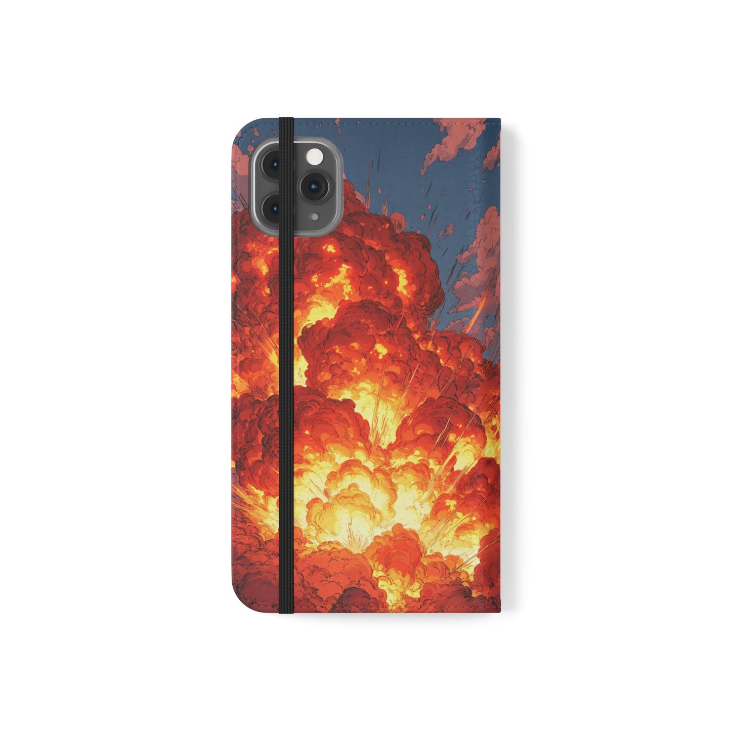 Comic Explosion - Wallet Flip Case