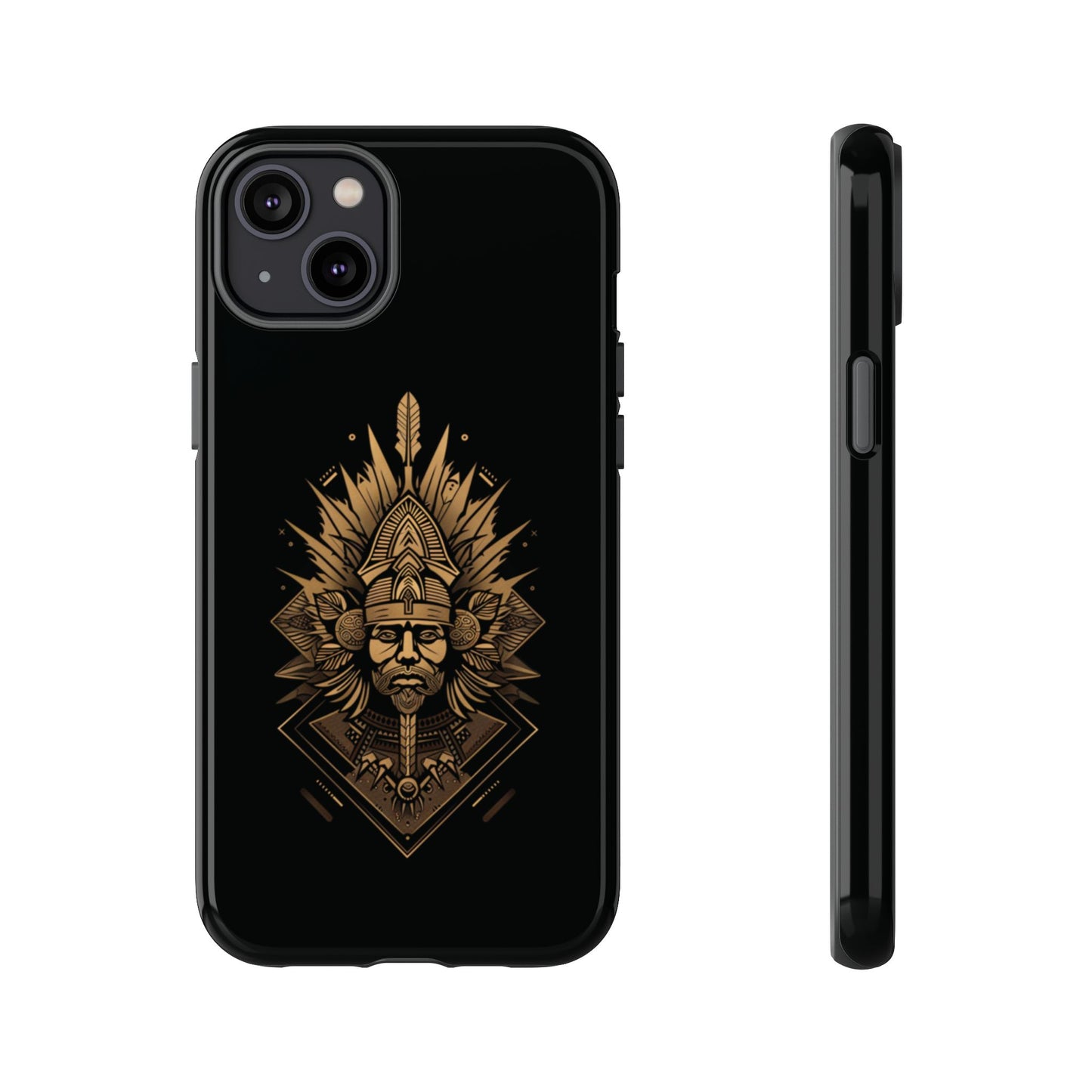 Golden Warrior Guardian - iPhone, Google Pixel, Samsung Galaxy