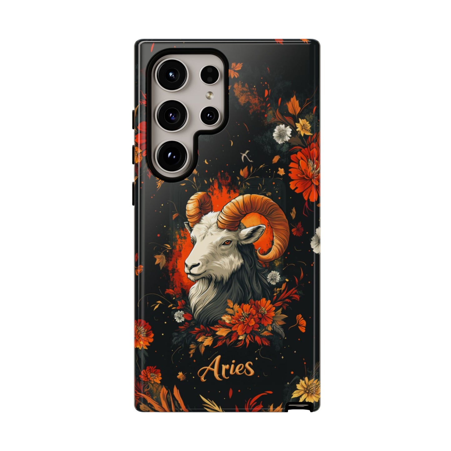 Aries Inferno Bloom Phone Case – iPhone, Google Pixel, Samsung Galaxy