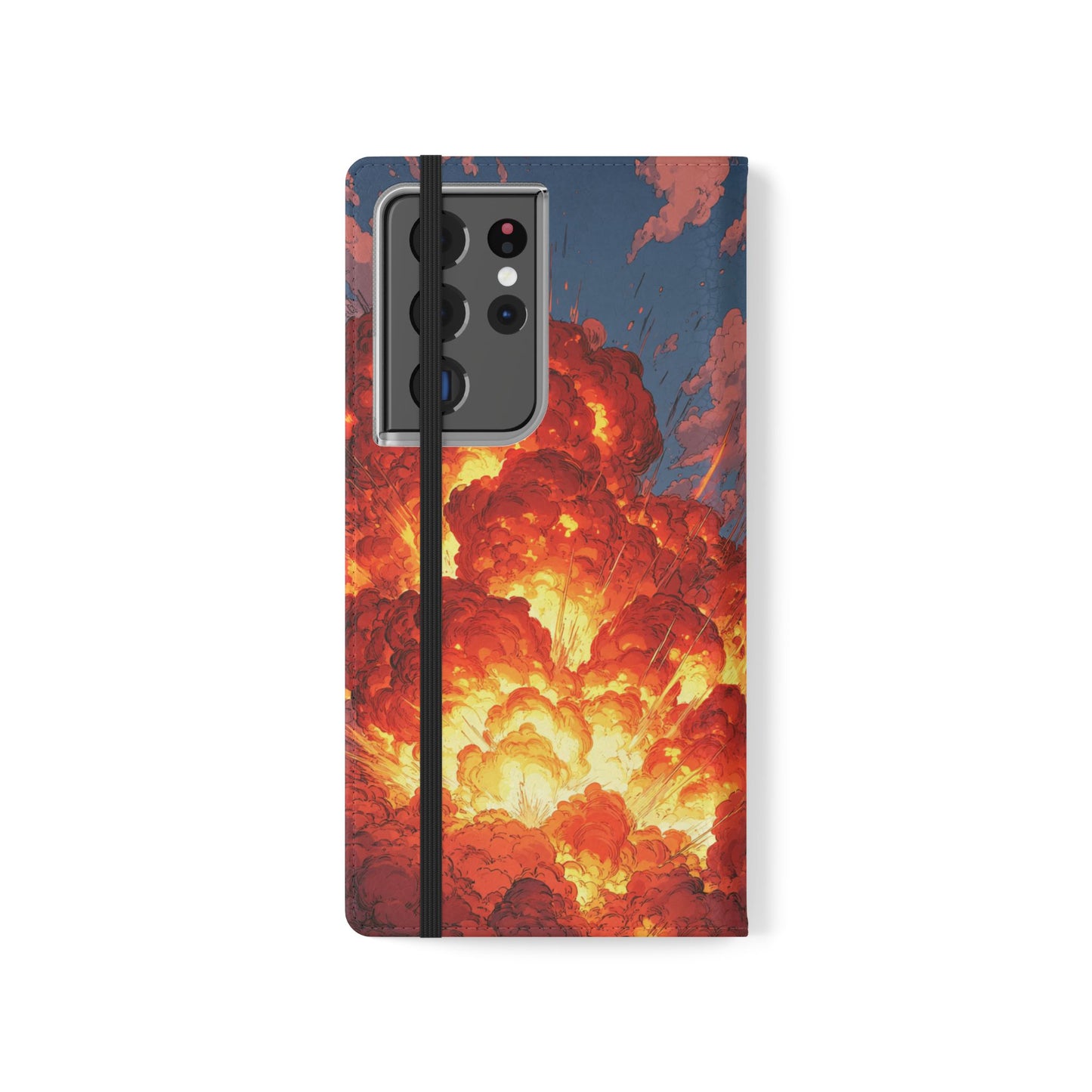 Comic Explosion - Wallet Flip Case