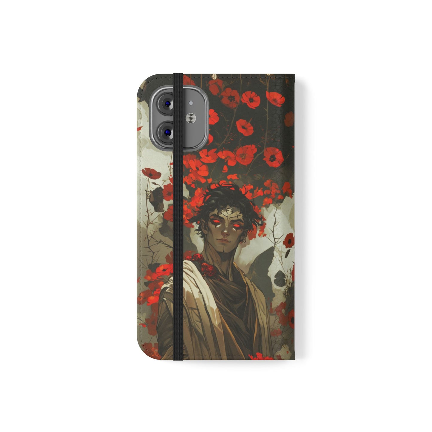 Zagreus Blood Poppies - Wallet Flip Case