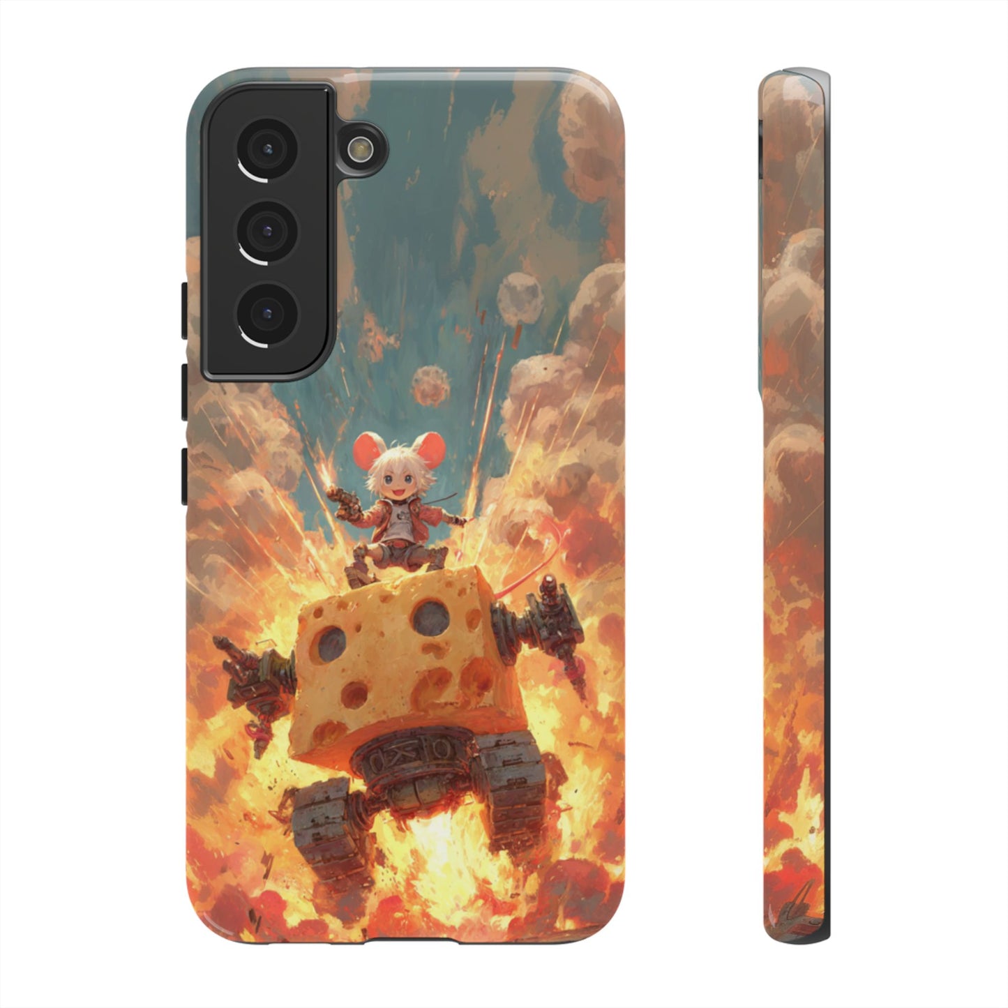 Battle Tank Mouse - Tough Samsung Galaxy Case