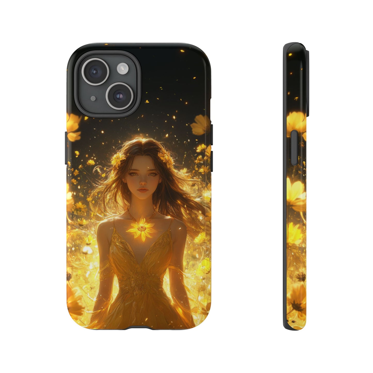 Sun Blossom Goddess – Tough iPhone Case