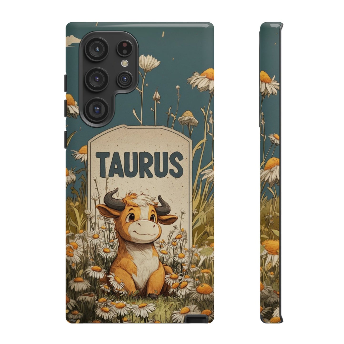 Taurus Cute Calf - Tough Samsung Galaxy Case