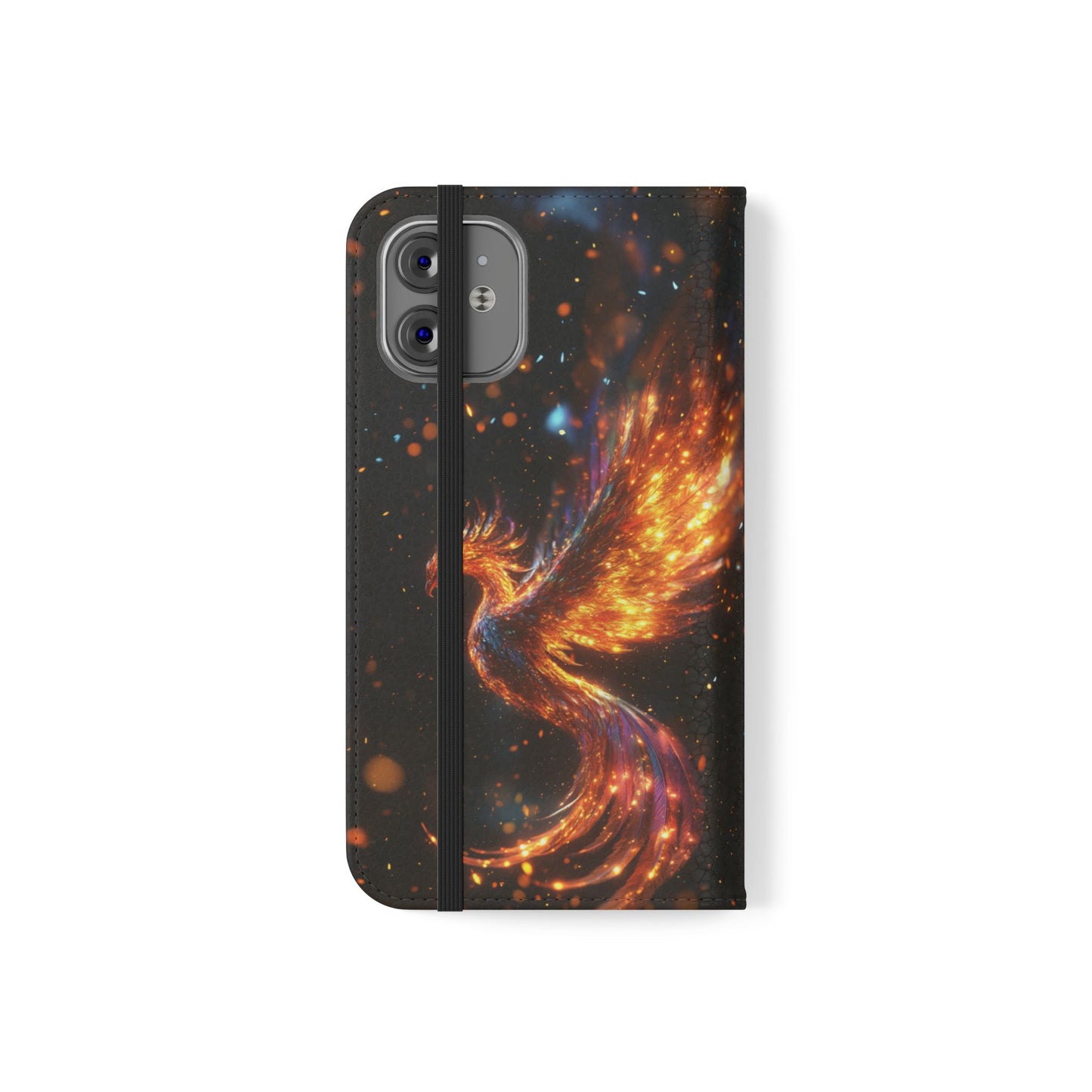 Cosmic Phoenix - Wallet Flip Case