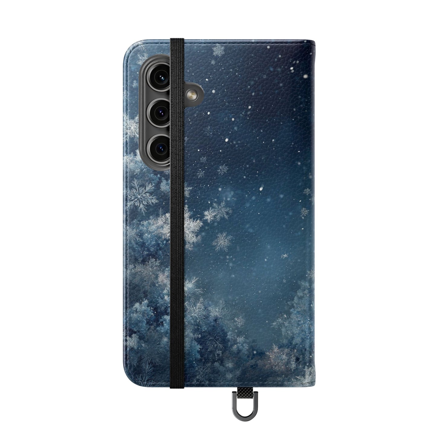 Winter Snowflakes - Wallet Flip Case