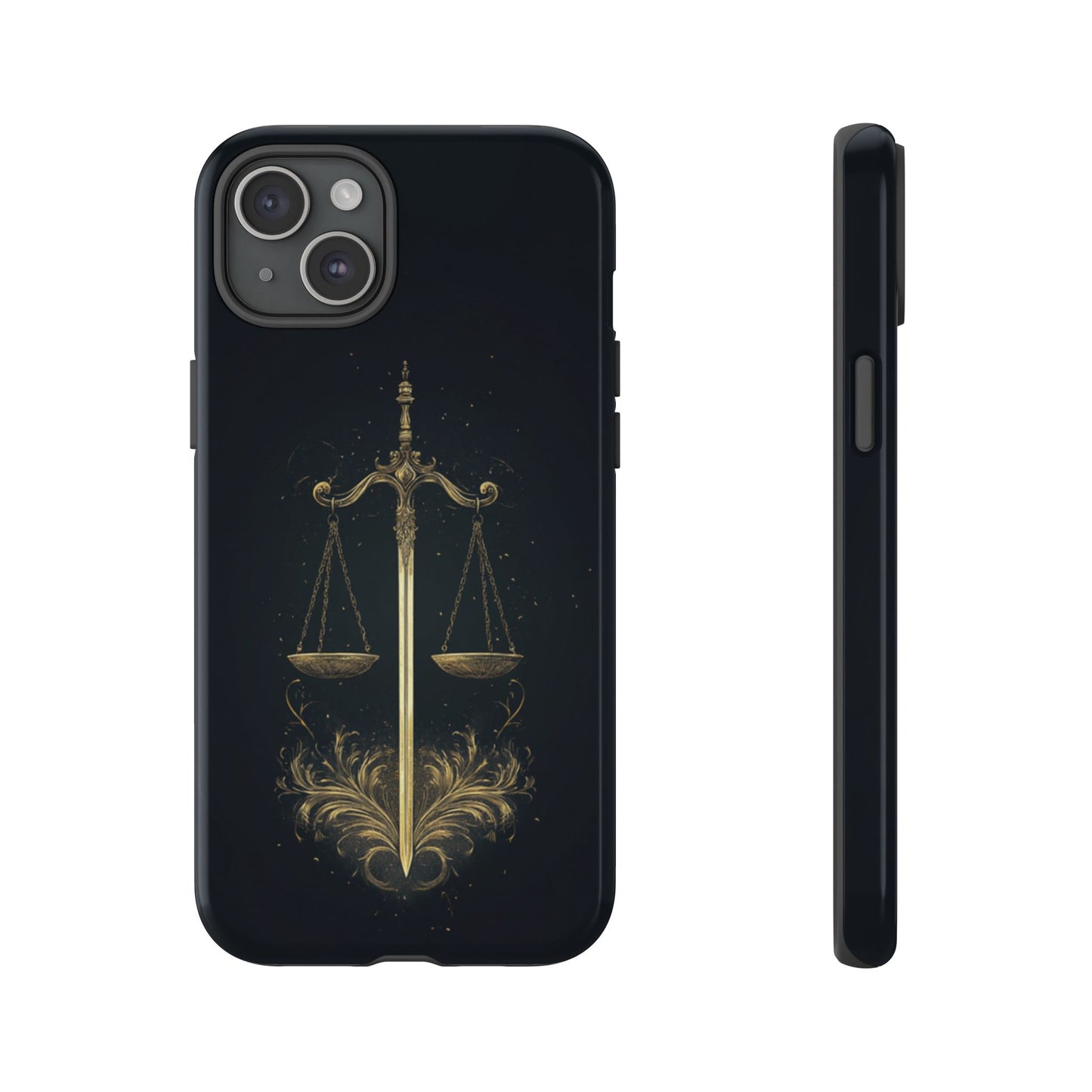 Libra Gilded Balance – Tough iPhone Case
