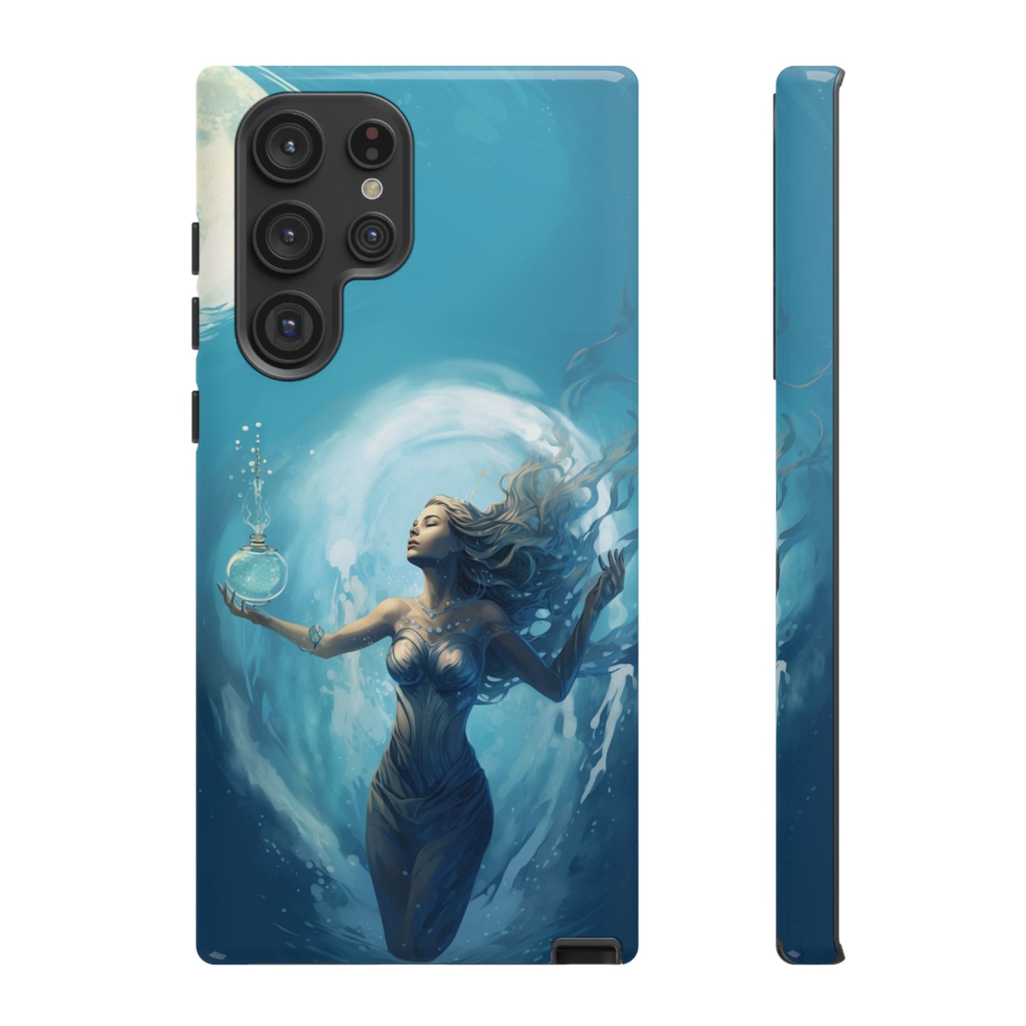 Aquarius Lunar Water Bearer Phone Case – iPhone, Google Pixel, Samsung Galaxy