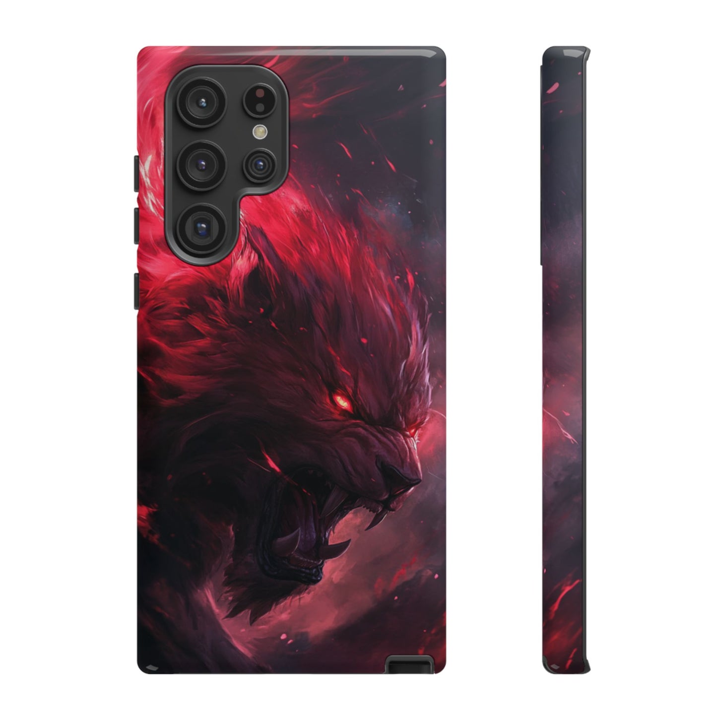 Fiery Wolf Spirit – Tough Samsung Galaxy Case