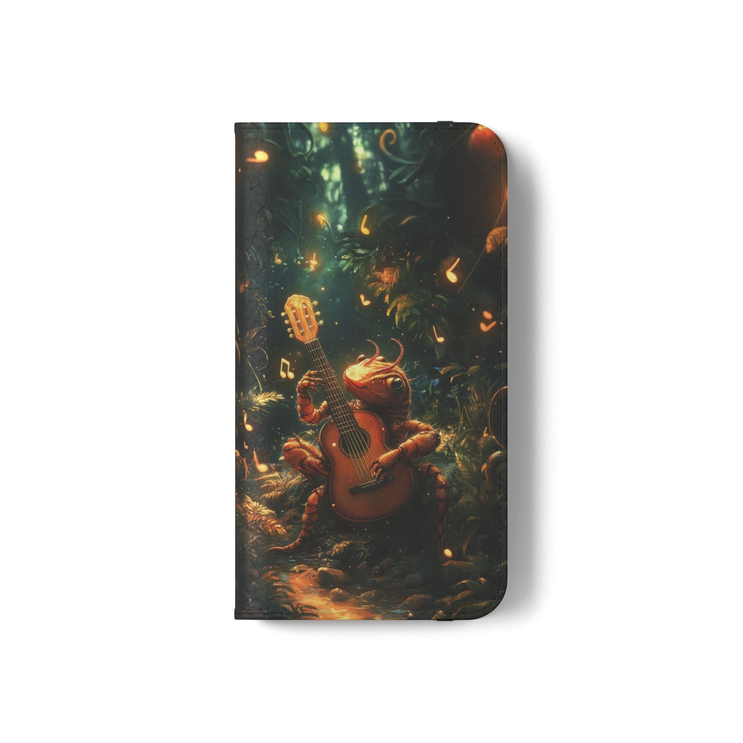 Serenade Forest Guitarist - Wallet Flip Case