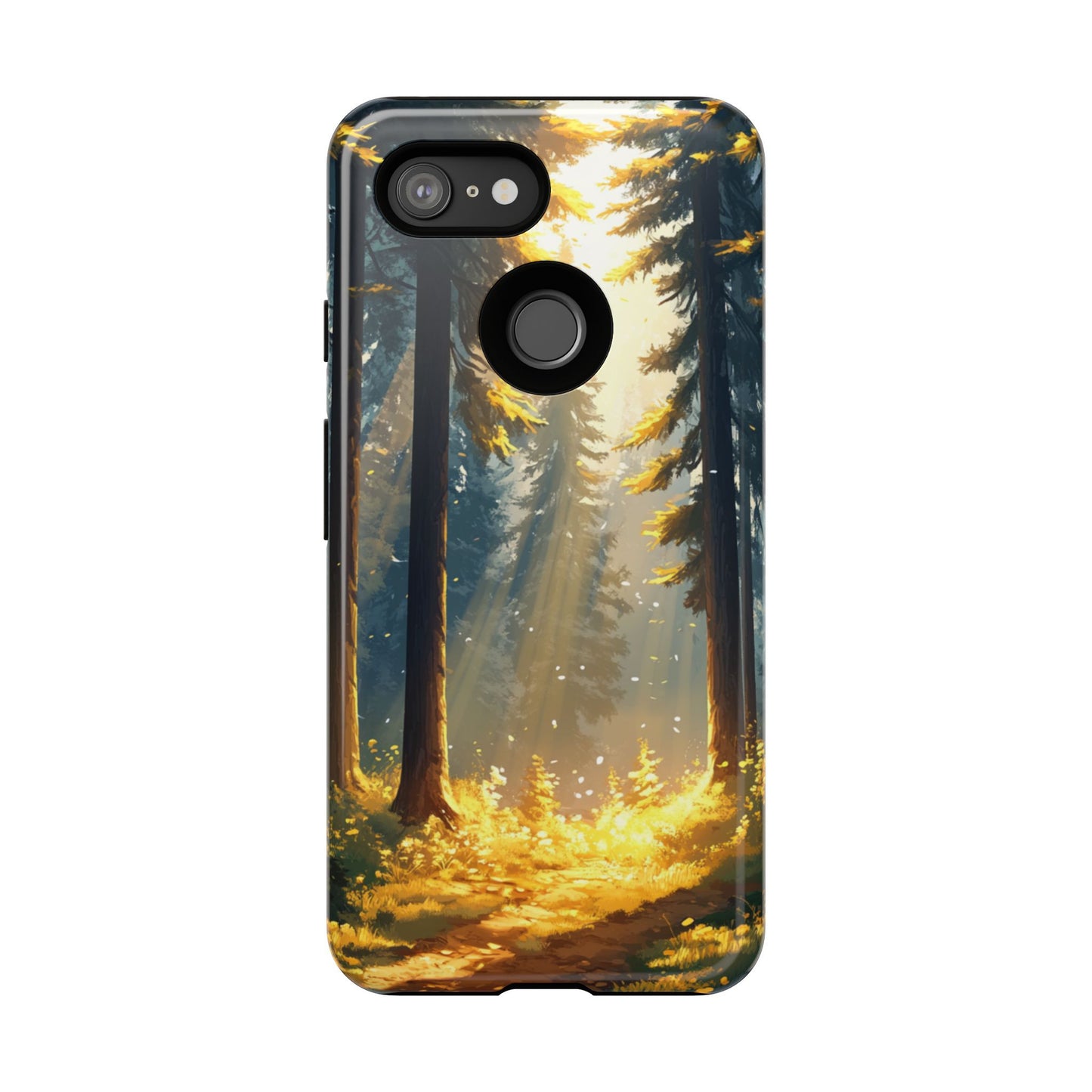 Golden Forest Path – Tough Google Pixel Case