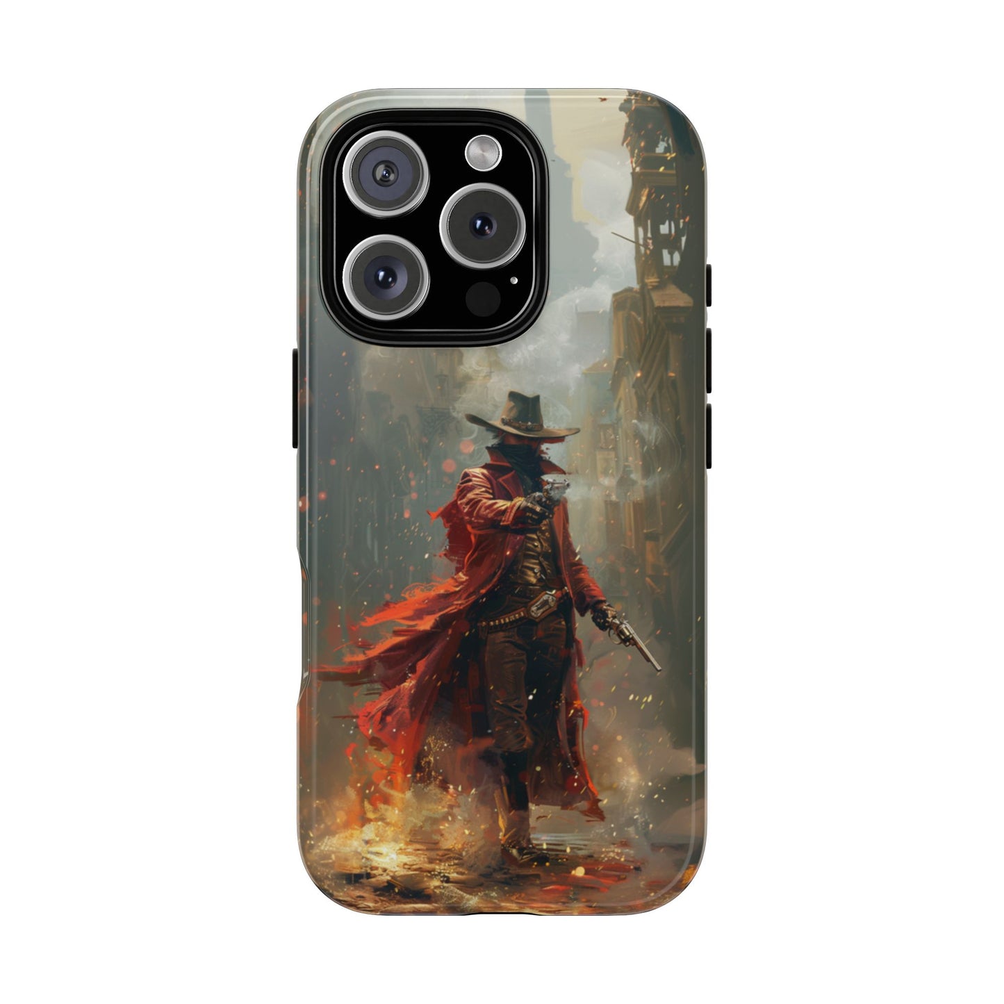 Crimson Gunslinger – Tough iPhone Case