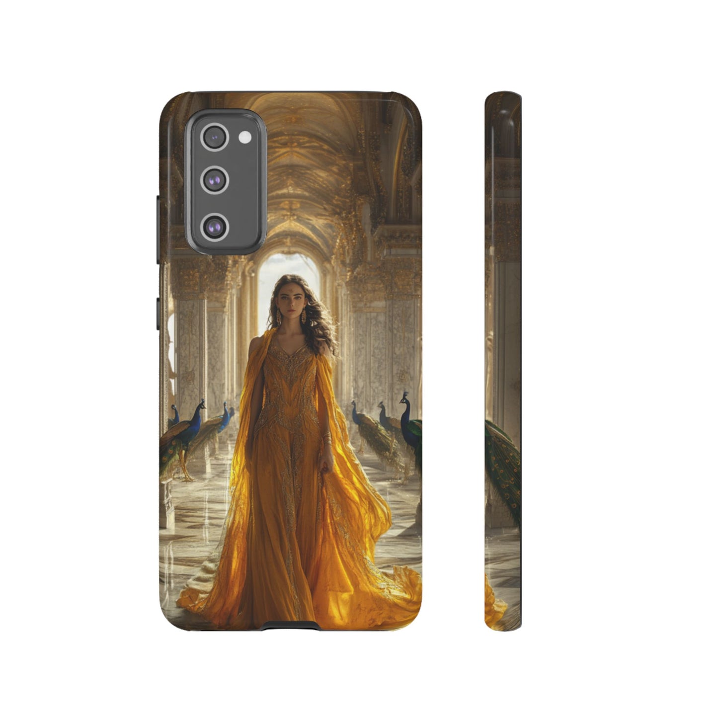 Hera Golden Palace Peacock Goddess - Tough Samsung Galaxy Case