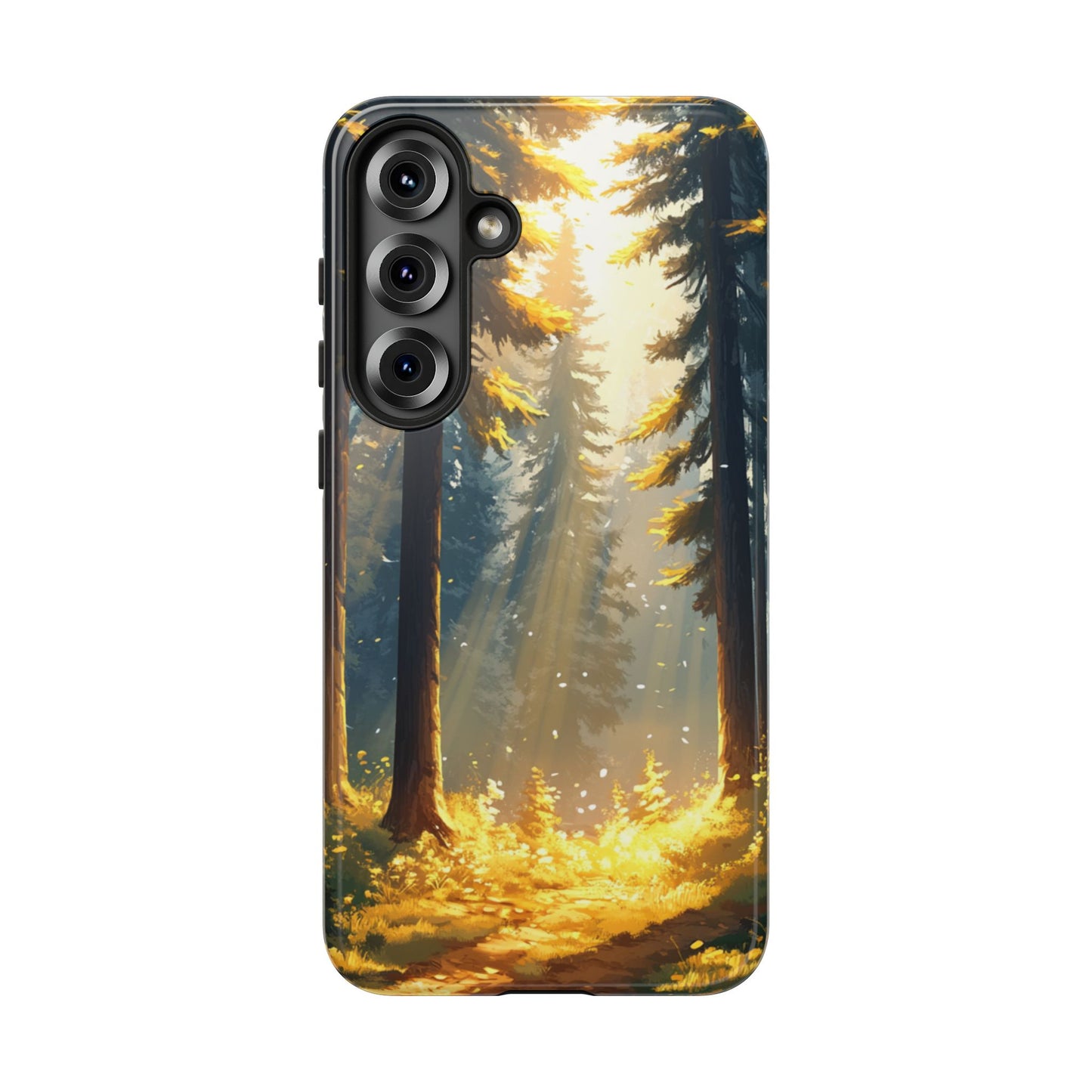 Golden Forest Path – Tough Samsung Galaxy Case