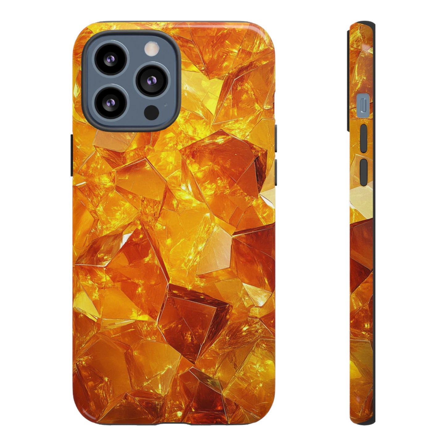 Amber Crystal Shards – Tough iPhone Case