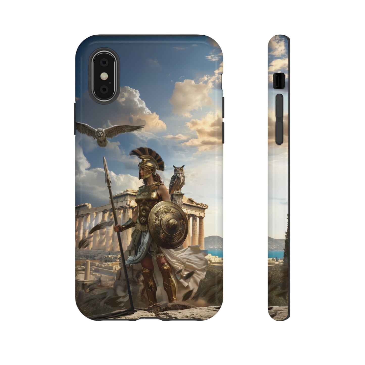 Athena Parthenon Valor - Tough iPhone Case
