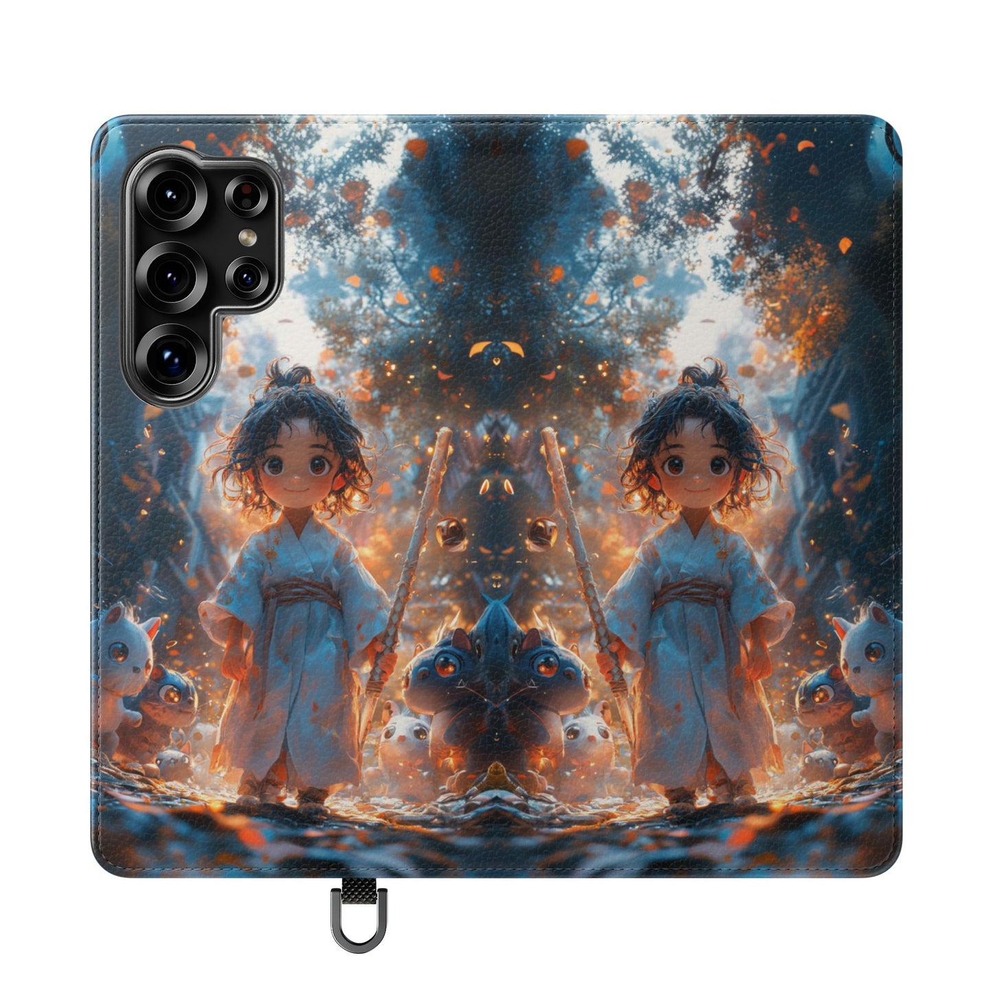 Forest Spirit Child - Wallet Flip Case