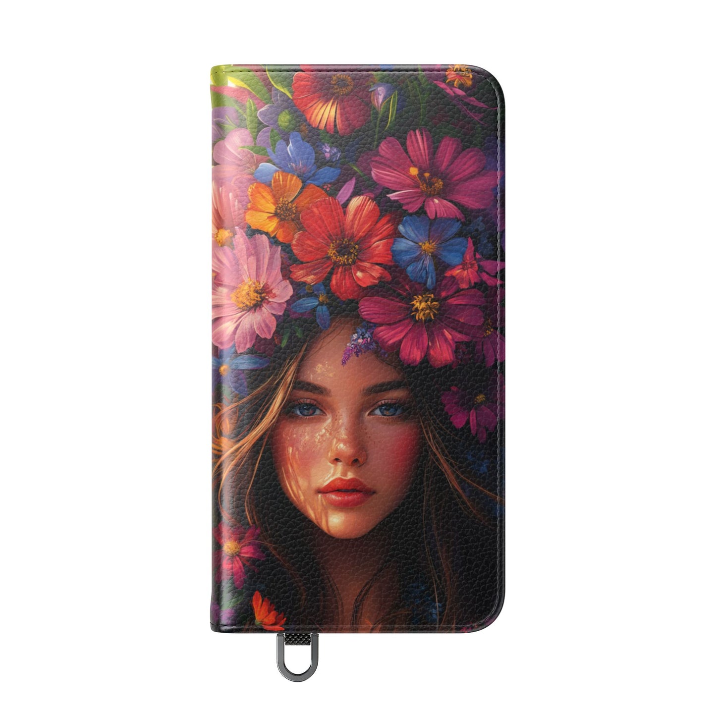 Floral Crown Muse - Wallet Flip Case