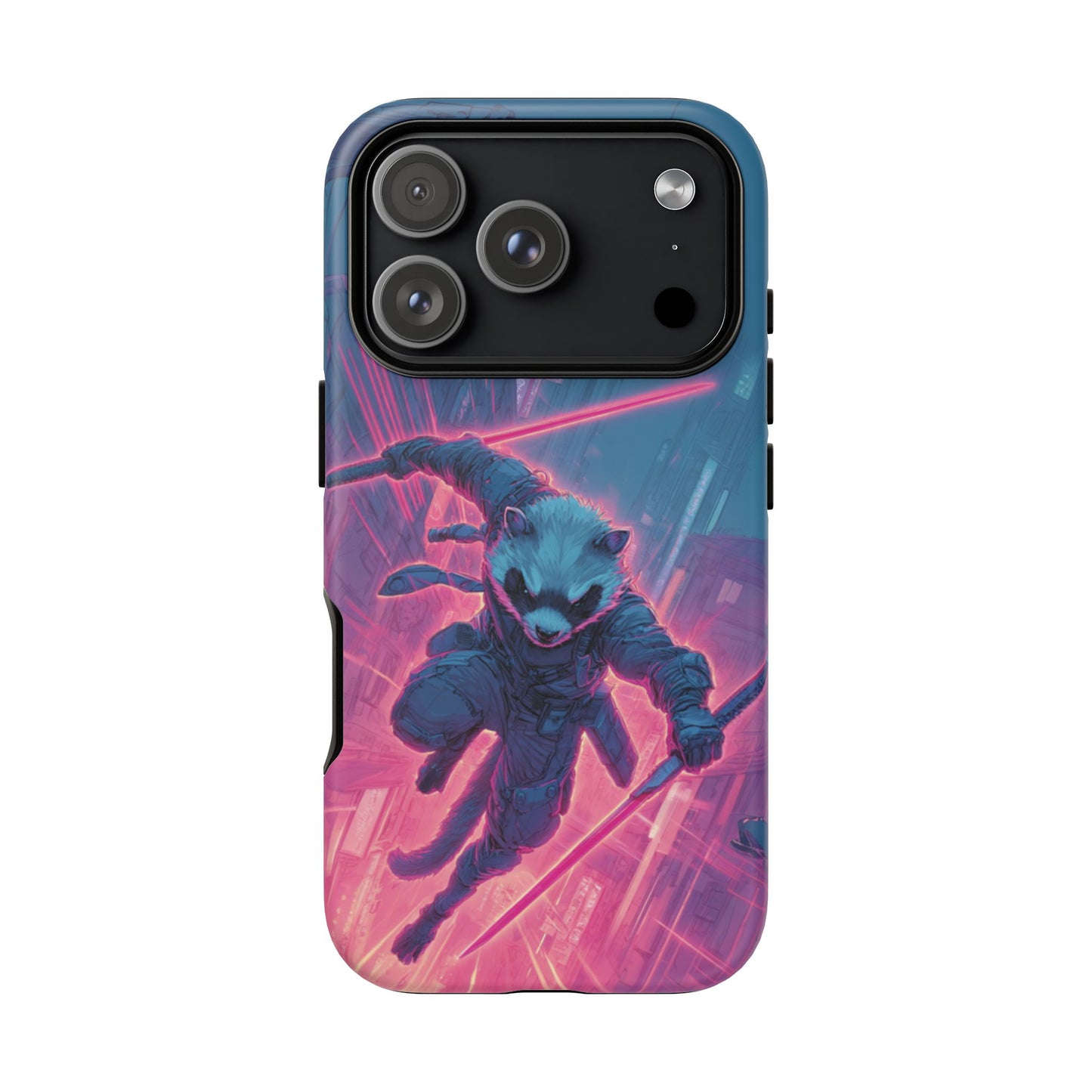 Cyberpunk Ferret - Tough iPhone Case