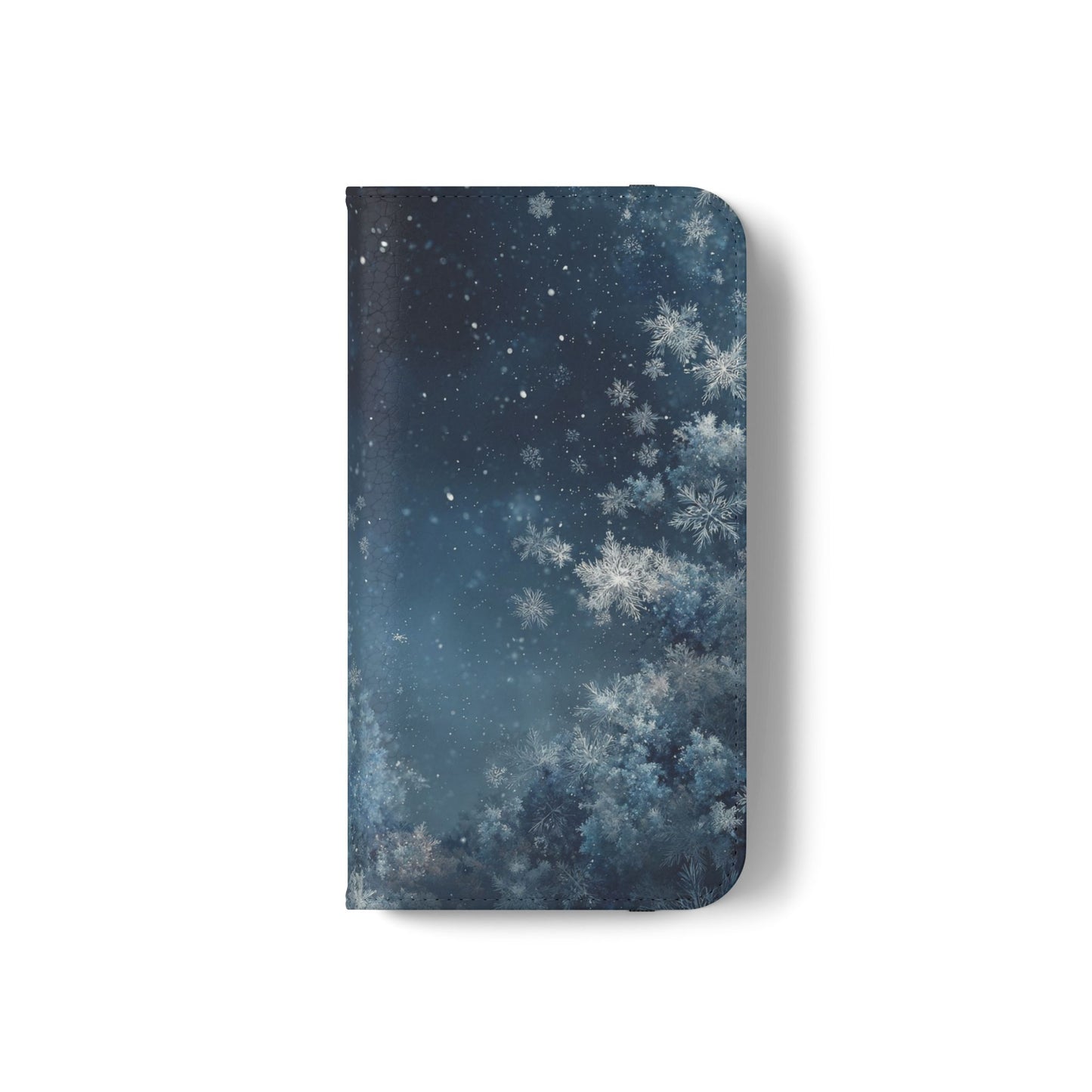 Winter Snowflakes - Wallet Flip Case