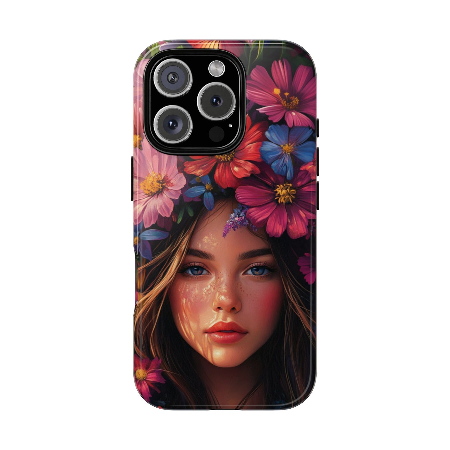 Floral Crown Muse - Tough iPhone Case