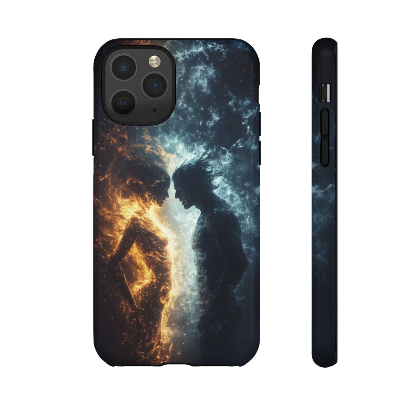 Fire & Frost Lovers - Tough iPhone Case
