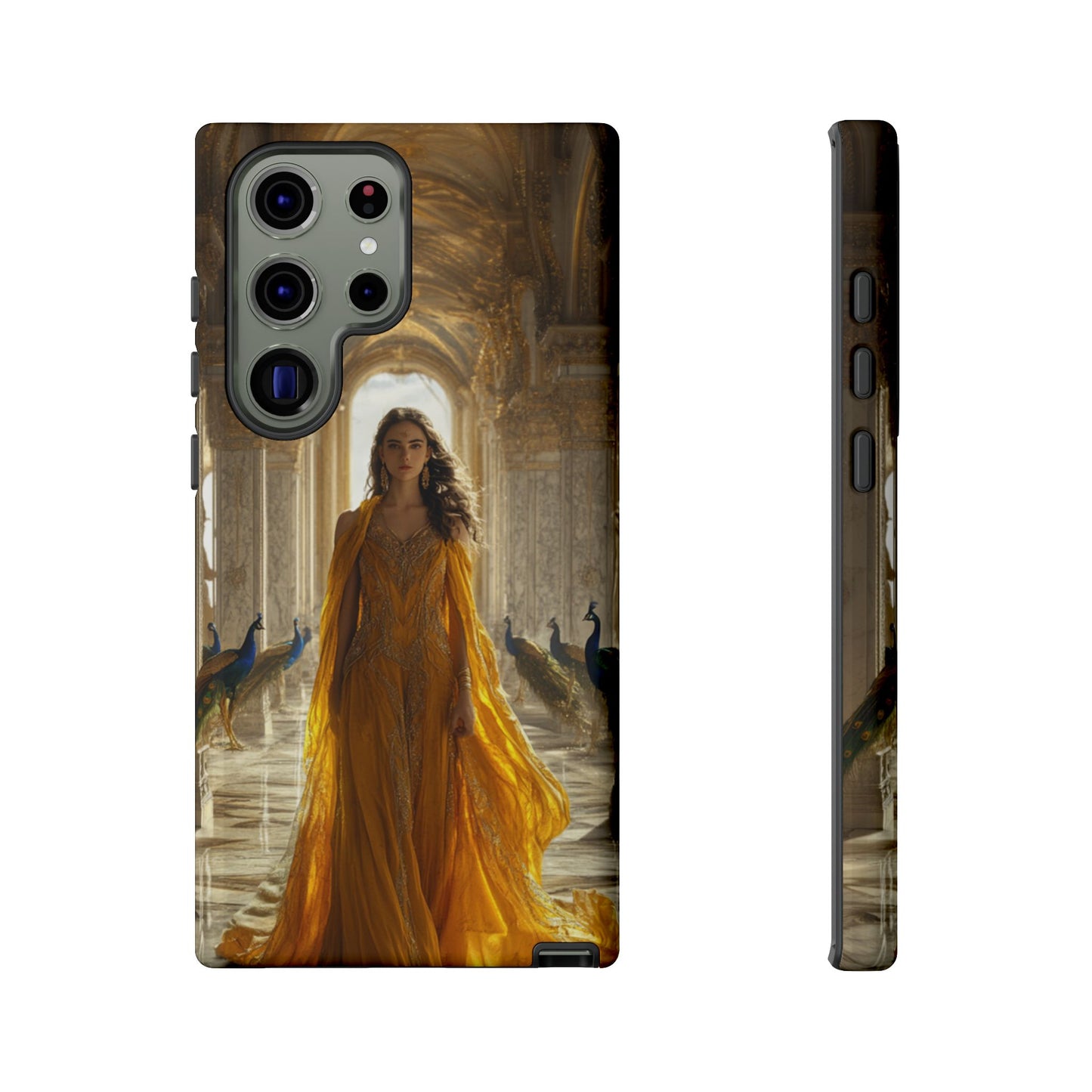 Hera Golden Palace Peacock Goddess - Tough Samsung Galaxy Case