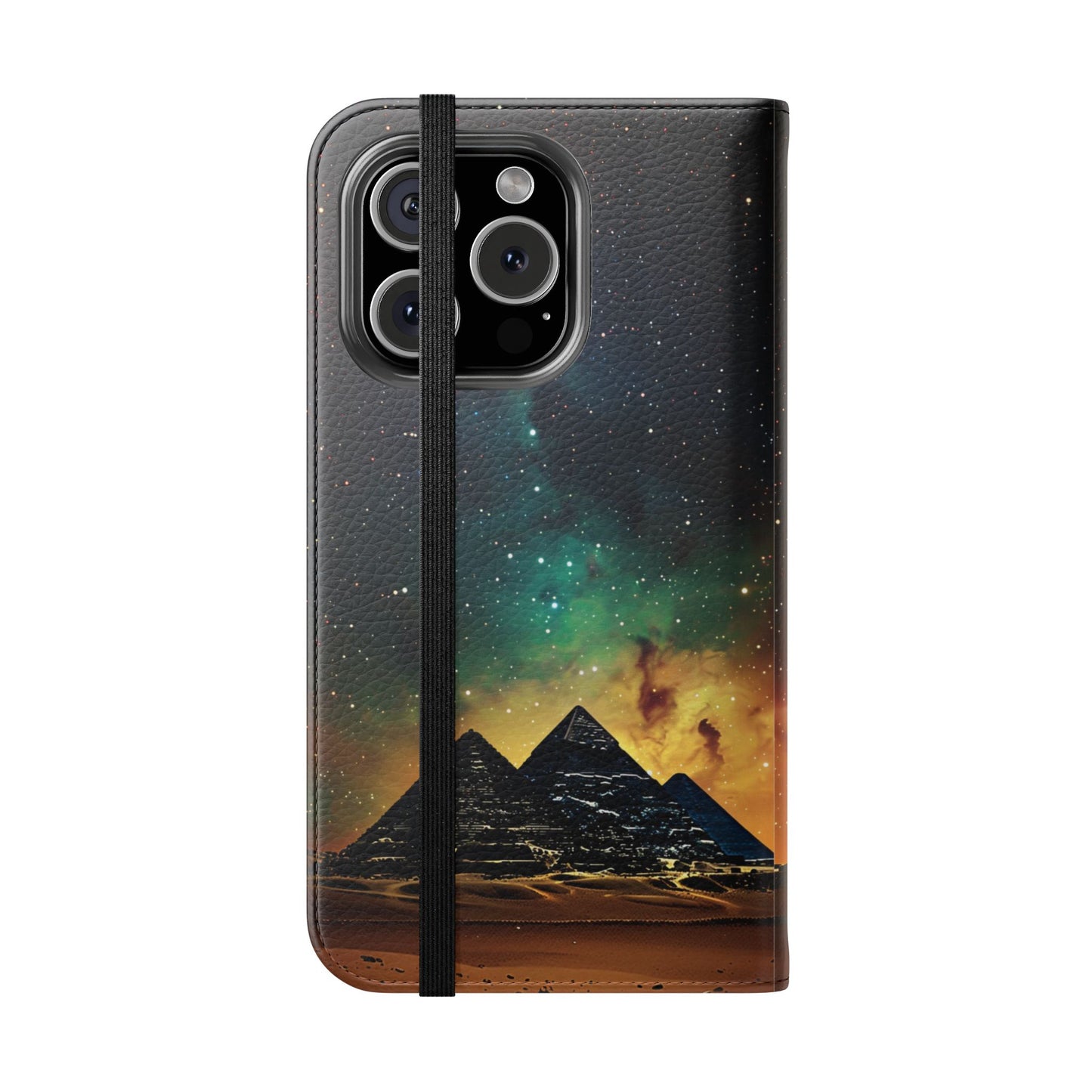 Astral Pyramids - Wallet Flip Case