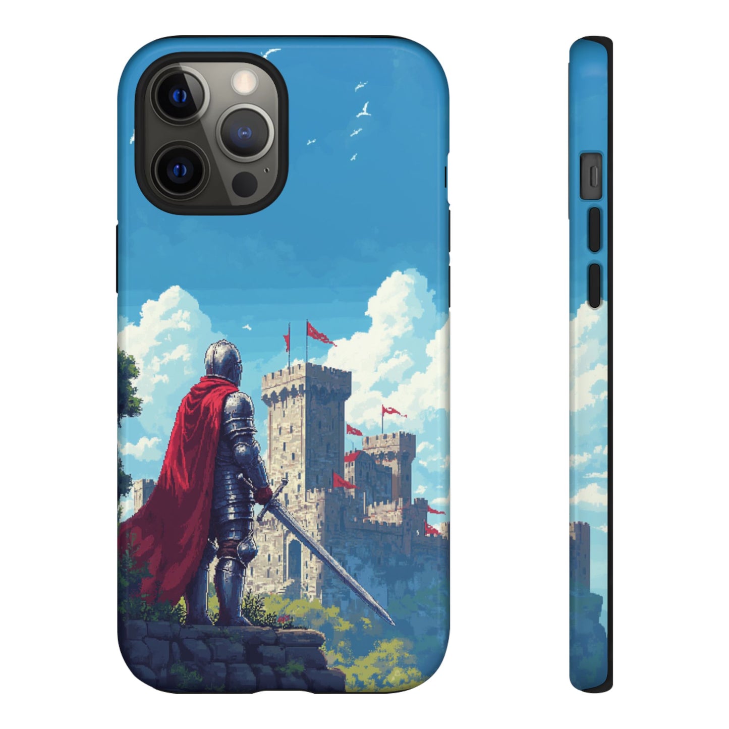 Pixel Knight Adventure Phone Case - iPhone, Google Pixel, Samsung Galaxy