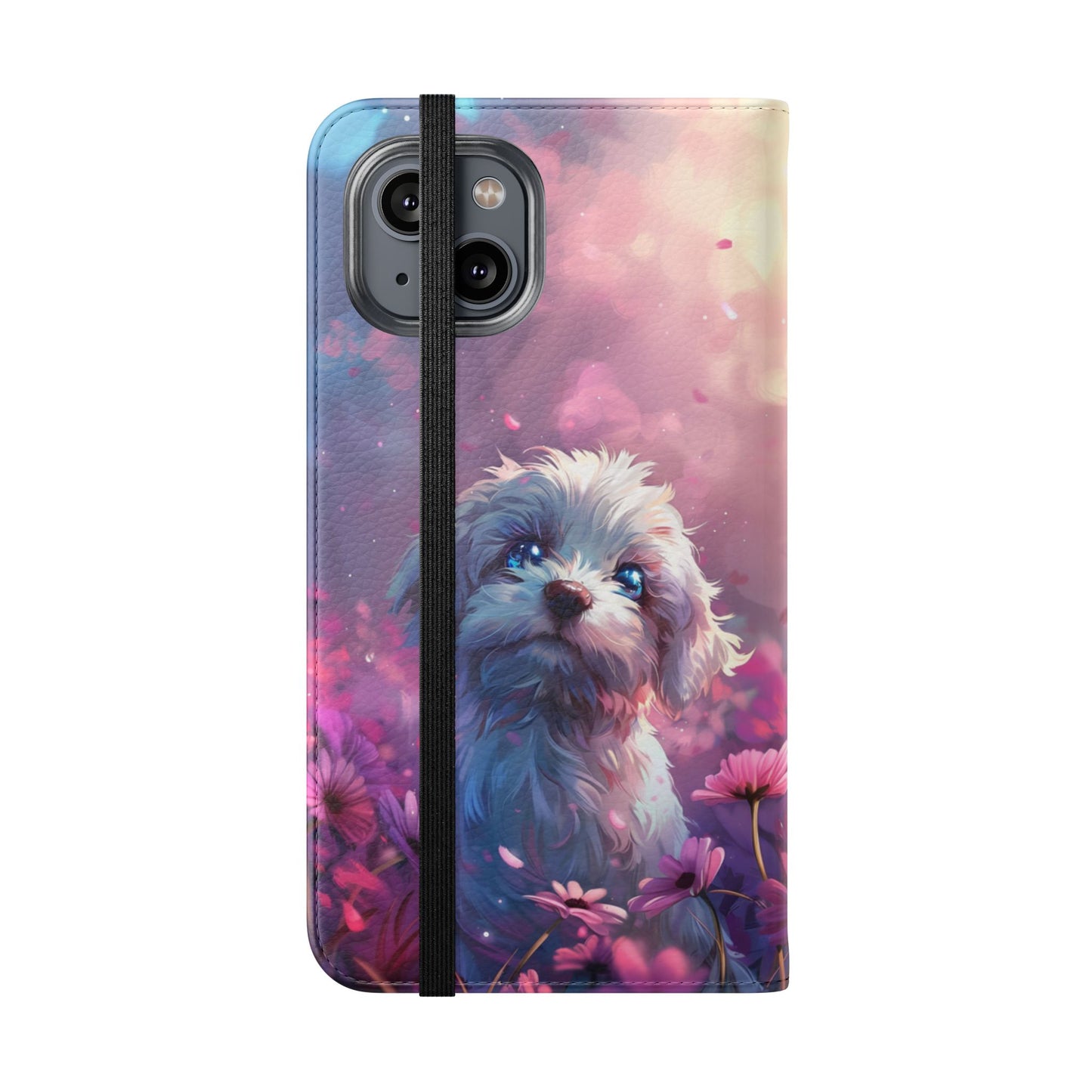 Dreamy Puppy - Wallet Flip Case