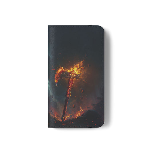 Dragon Fire Axe - Wallet Flip Case