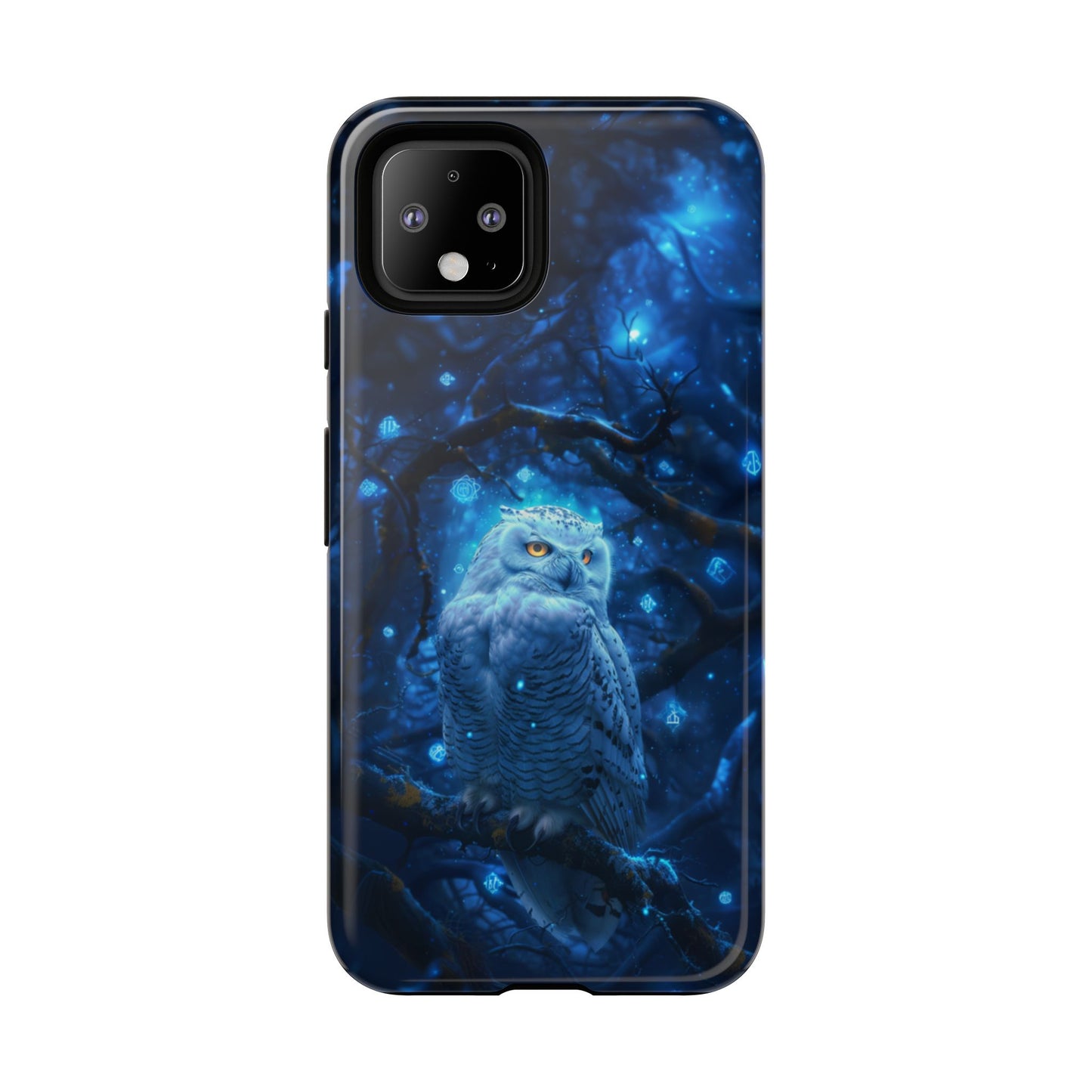 Luminous Rune Owl – Tough Google Pixel Case