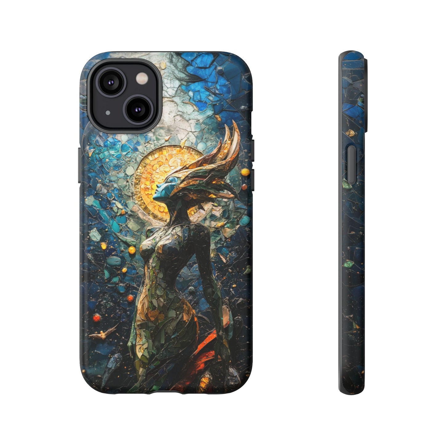 Ethereal Mosaic Goddess Phone Case - iPhone, Google Pixel, Samsung Galaxy