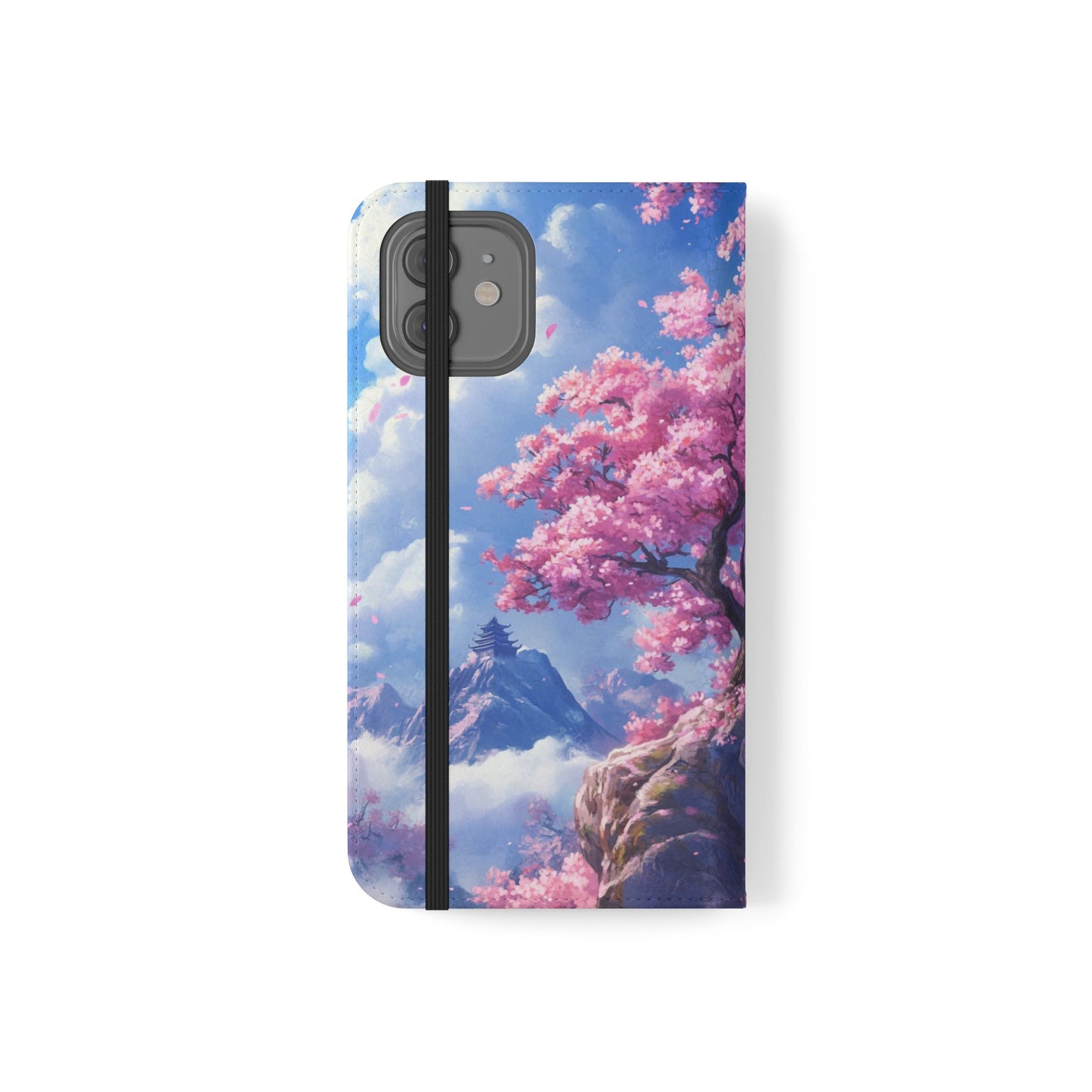 Sakura Sky Temple - Wallet Flip Case