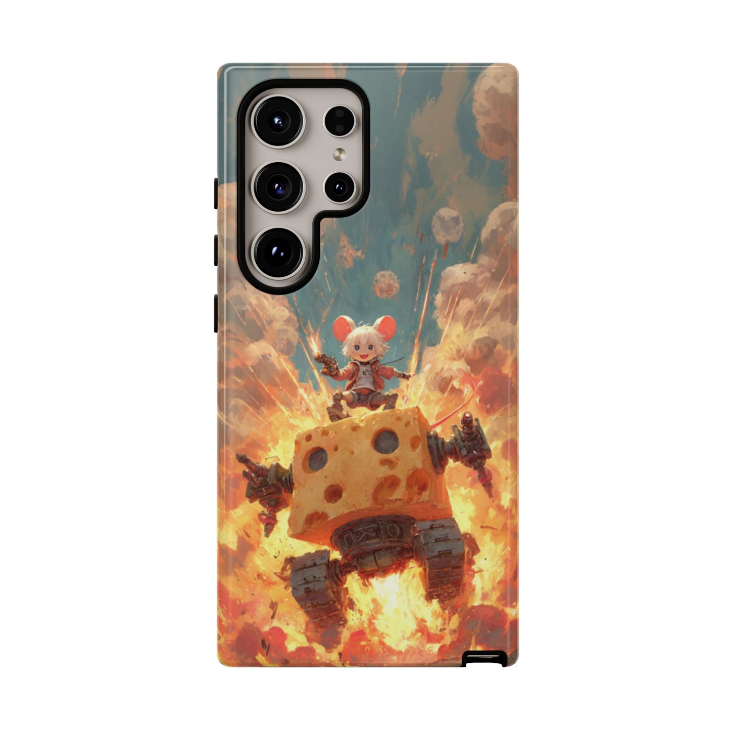 Battle Tank Mouse - Tough Samsung Galaxy Case