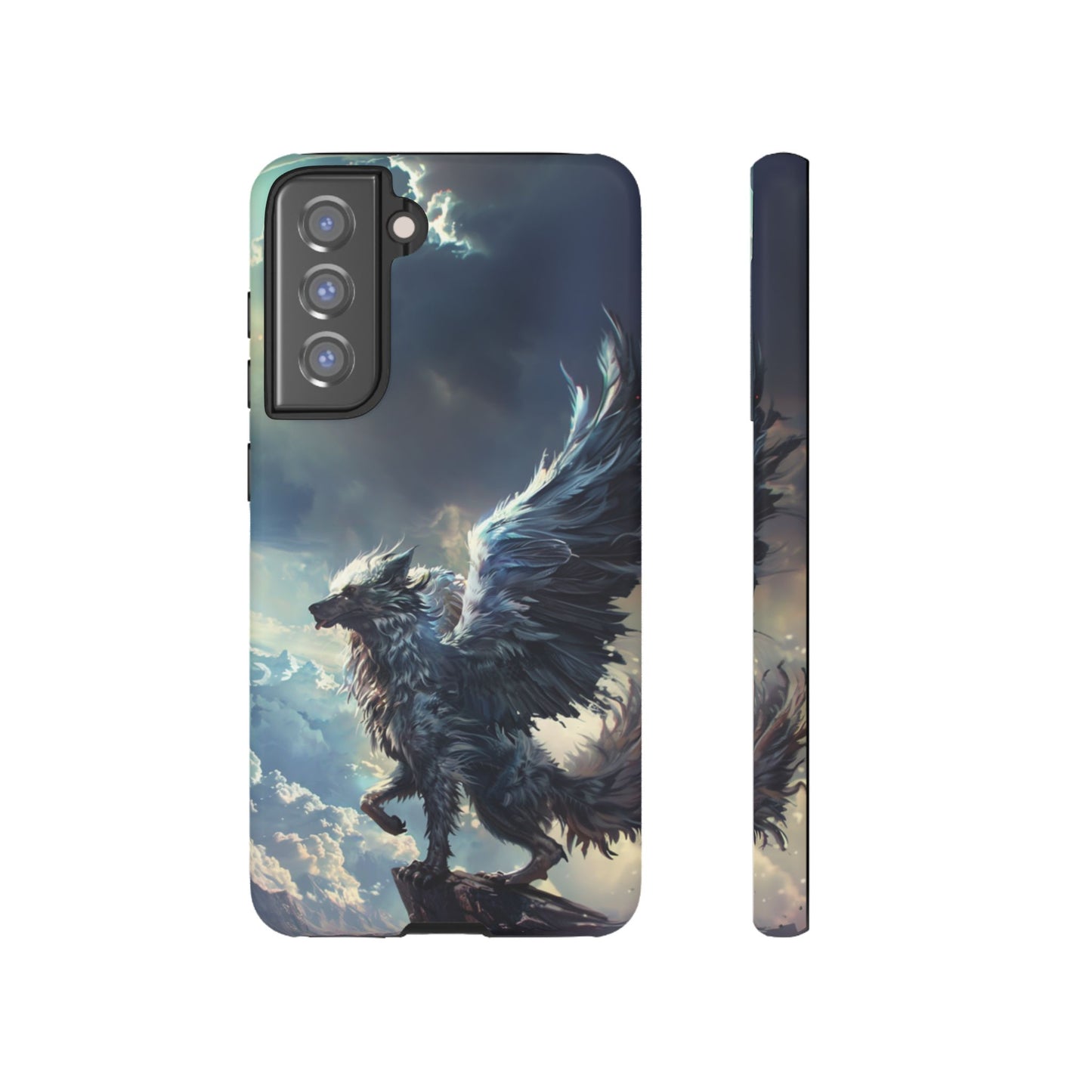 Winged Wolf Protector - iPhone, Google Pixel, Samsung Galaxy