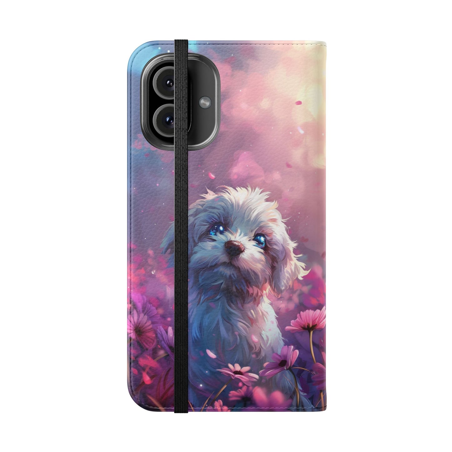 Dreamy Puppy - Wallet Flip Case