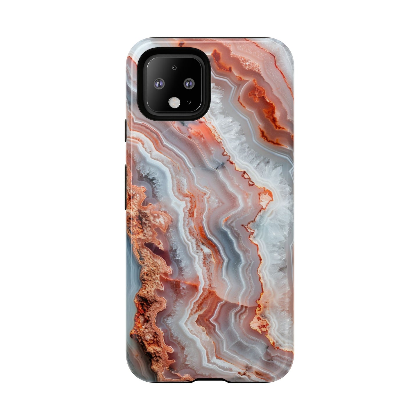 Rose Agate Currents – Tough Google Pixel Case