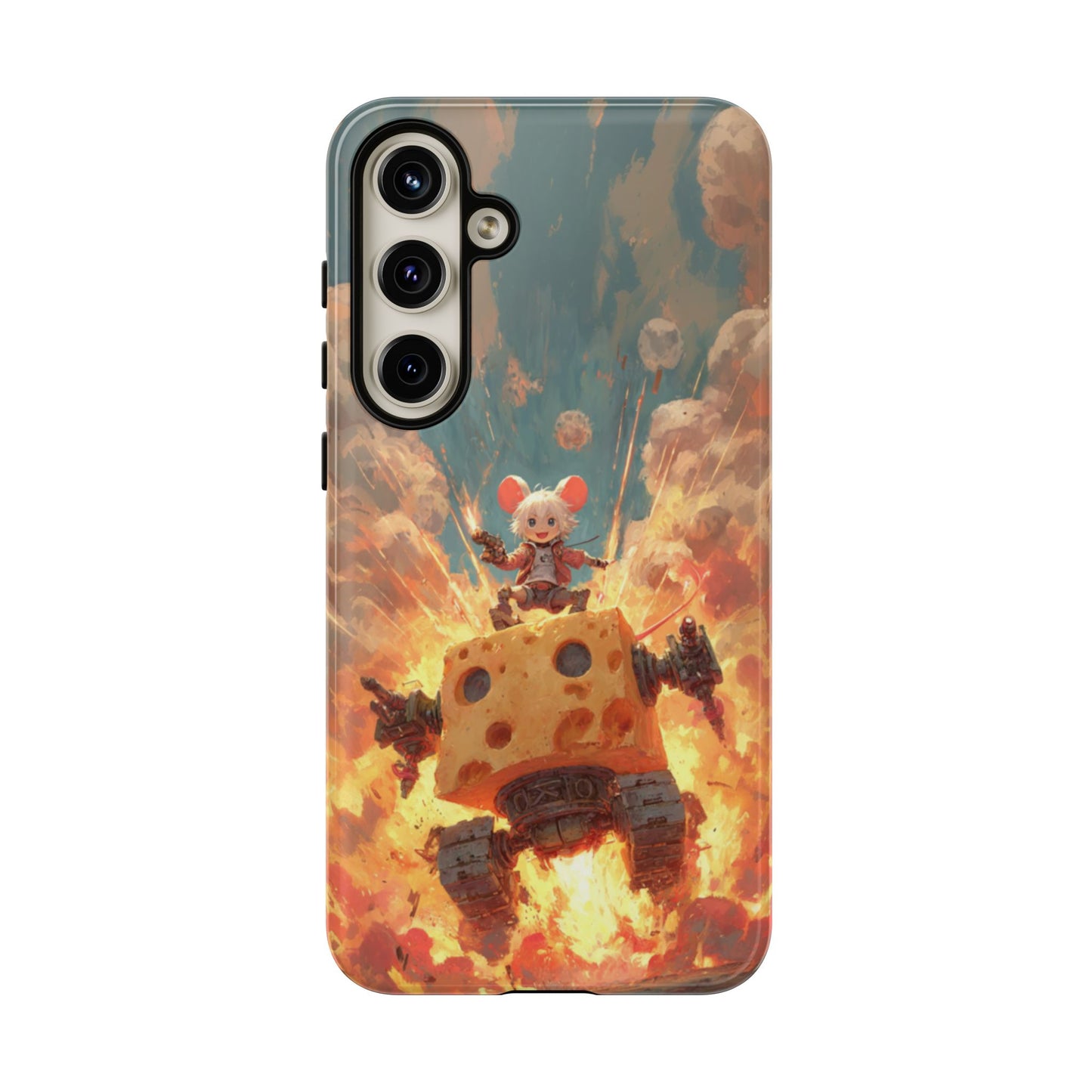 Battle Tank Mouse - Tough Samsung Galaxy Case