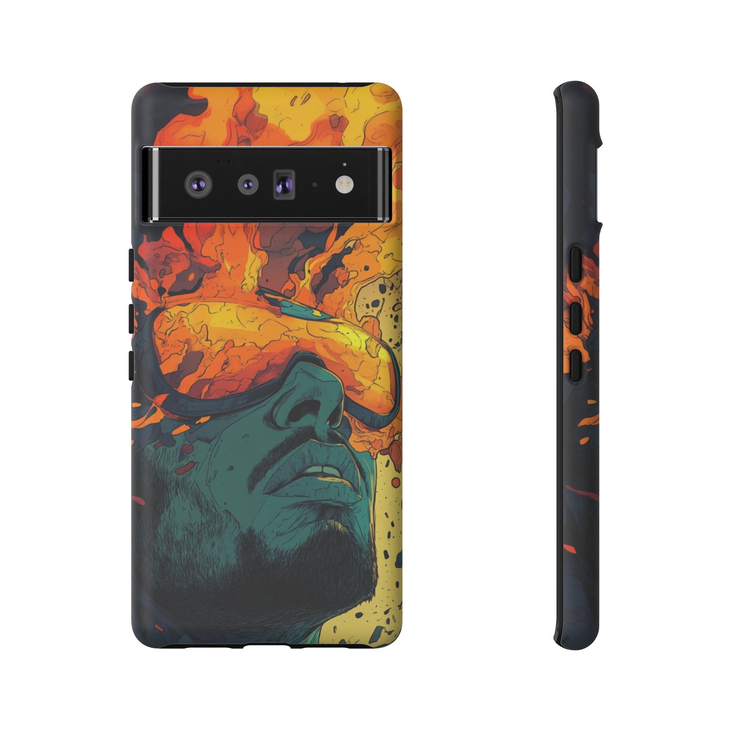 Flame Vision Phone Case - iPhone, Google Pixel, Samsung Galaxy