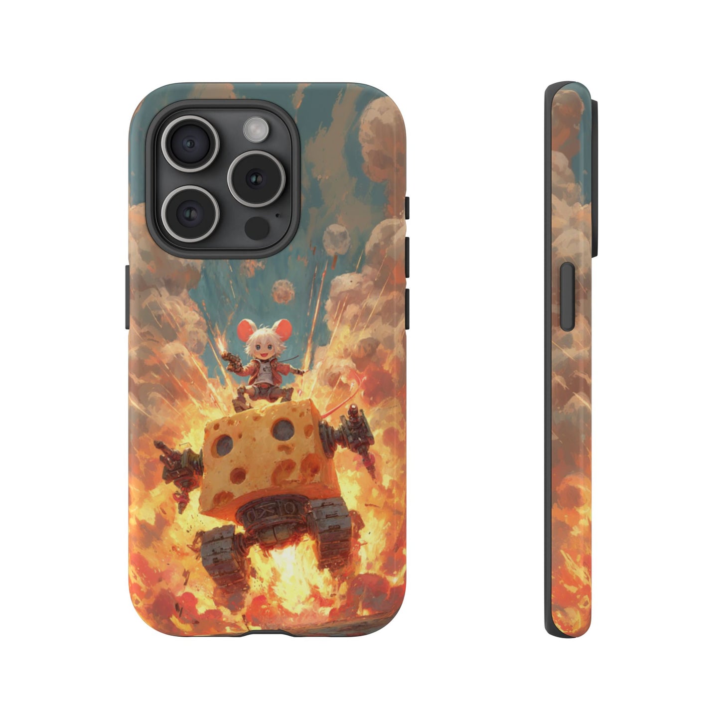 Battle Tank Mouse - Tough iPhone Case