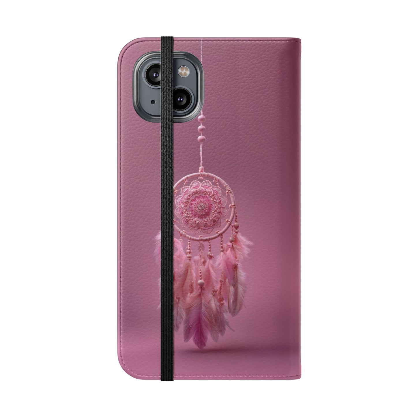 Pink Lace Dreamcatcher - Wallet Flip Case