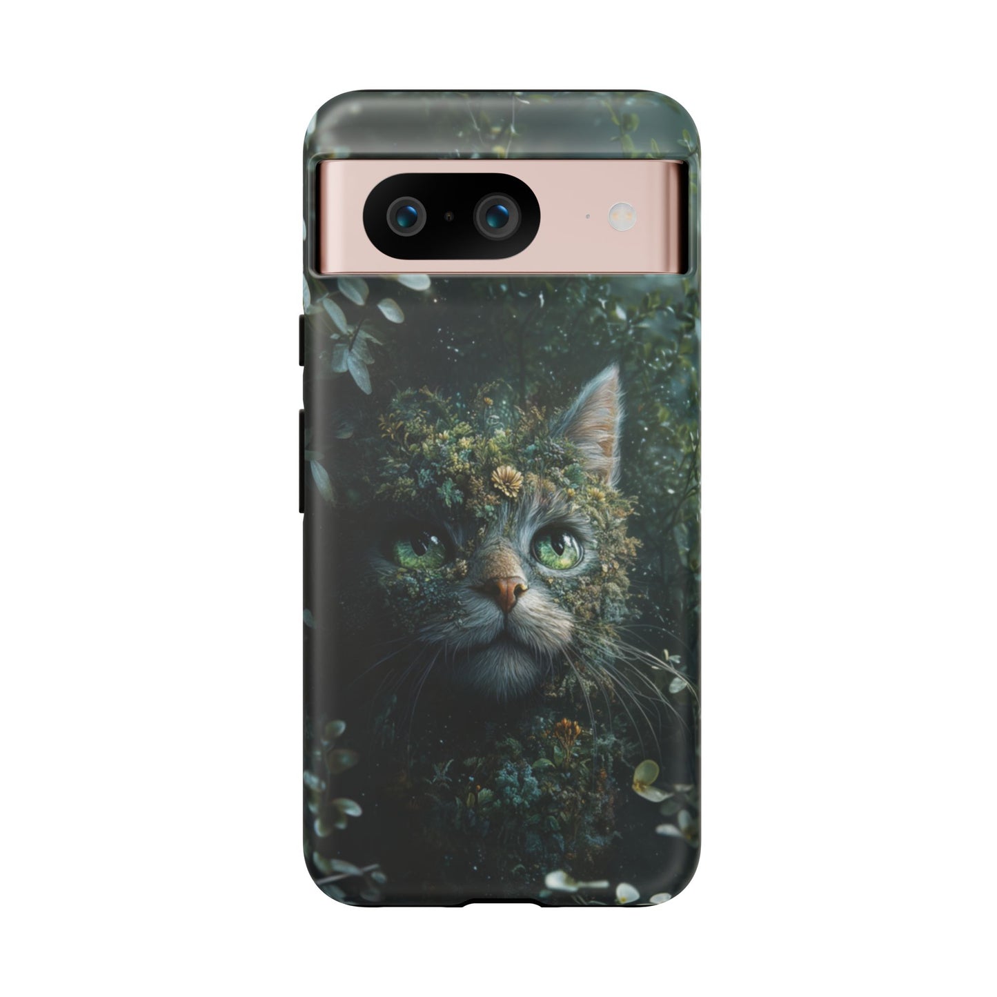 Forest Fantasy Cat Phone Case – iPhone, Google Pixel, Samsung Galaxy